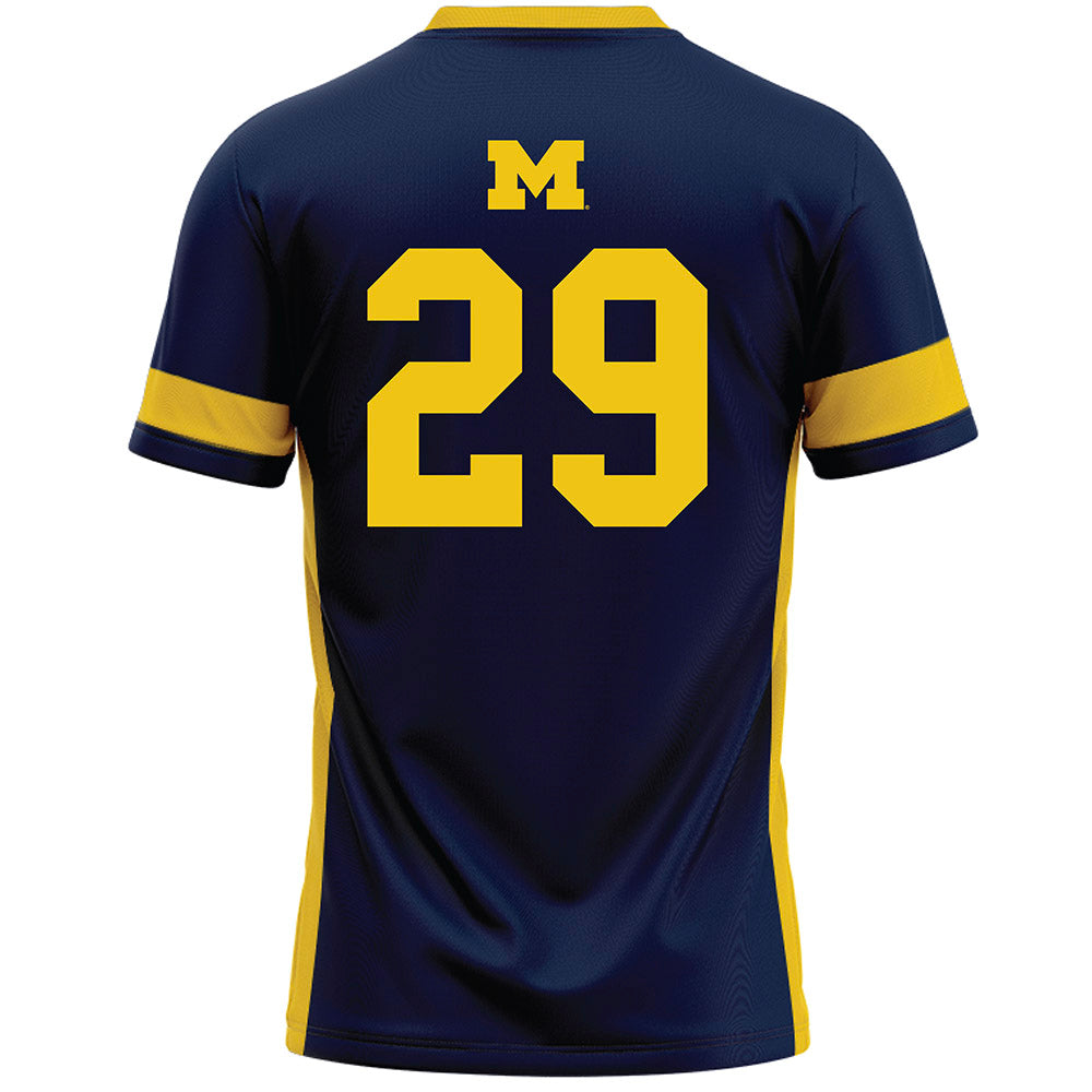 Michigan - NCAA Women's Lacrosse : Stella Nolan - Lacrosse Jersey -1