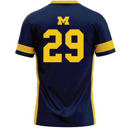 Michigan - NCAA Women's Lacrosse : Stella Nolan - Lacrosse Jersey -1