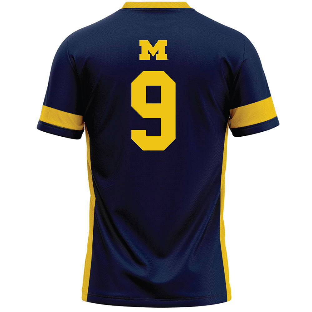 Michigan - NCAA Women's Lacrosse : Jane Fetterolf - Lacrosse Jersey -1