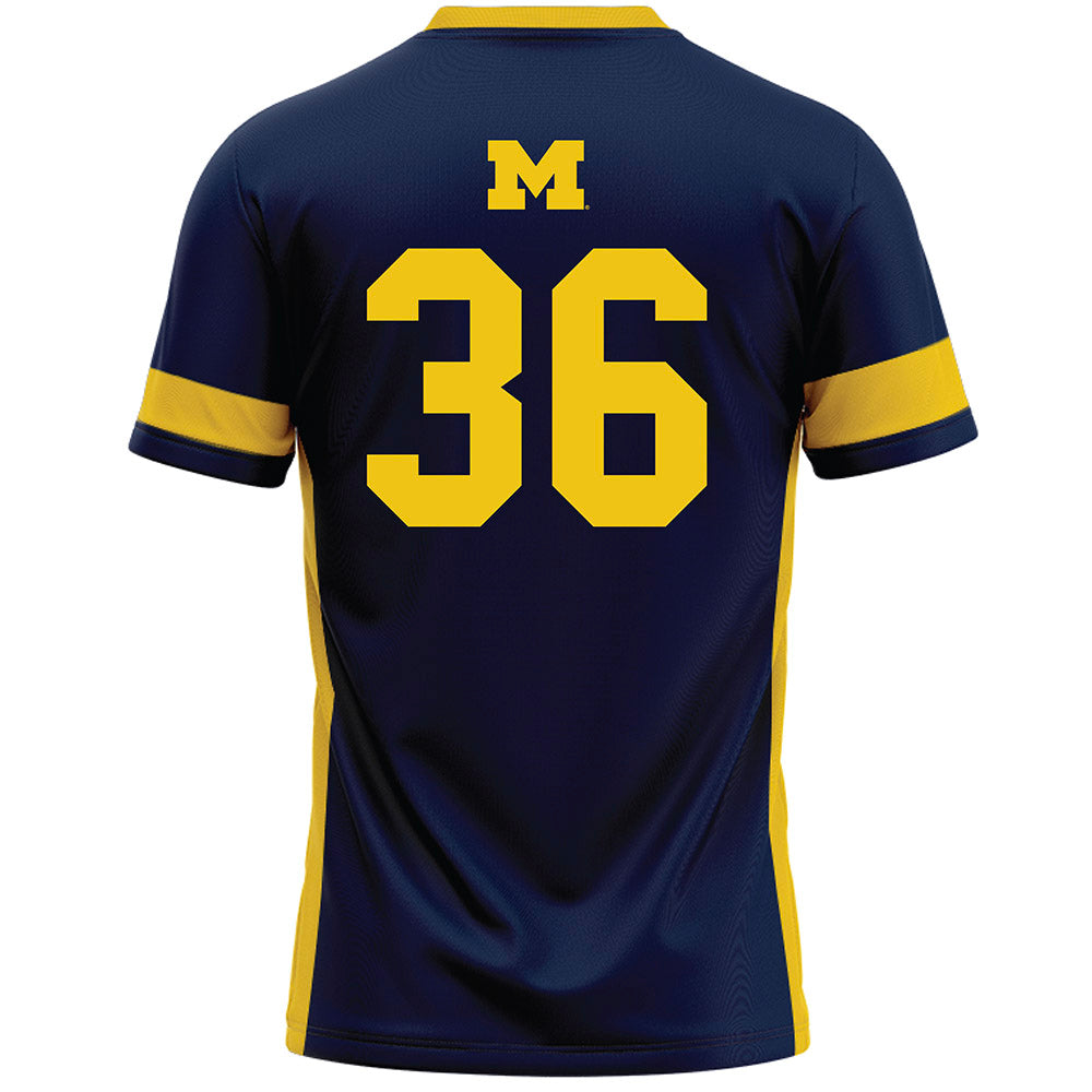 Michigan - NCAA Women's Lacrosse : Brinley Vrooman - Lacrosse Jersey -1