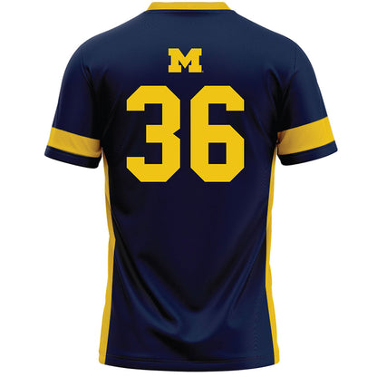 Michigan - NCAA Women's Lacrosse : Brinley Vrooman - Lacrosse Jersey -1