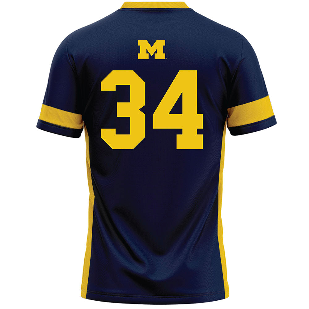 Michigan - NCAA Women's Lacrosse : Isabel DiNanno - Lacrosse Jersey -1
