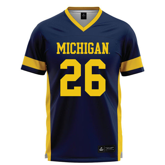 Michigan - NCAA Women's Lacrosse : Molly Fagan - Lacrosse Jersey -0