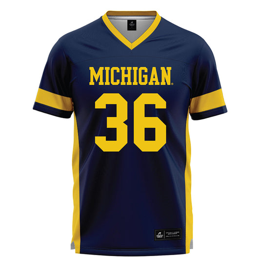 Michigan - NCAA Women's Lacrosse : Brinley Vrooman - Lacrosse Jersey -0