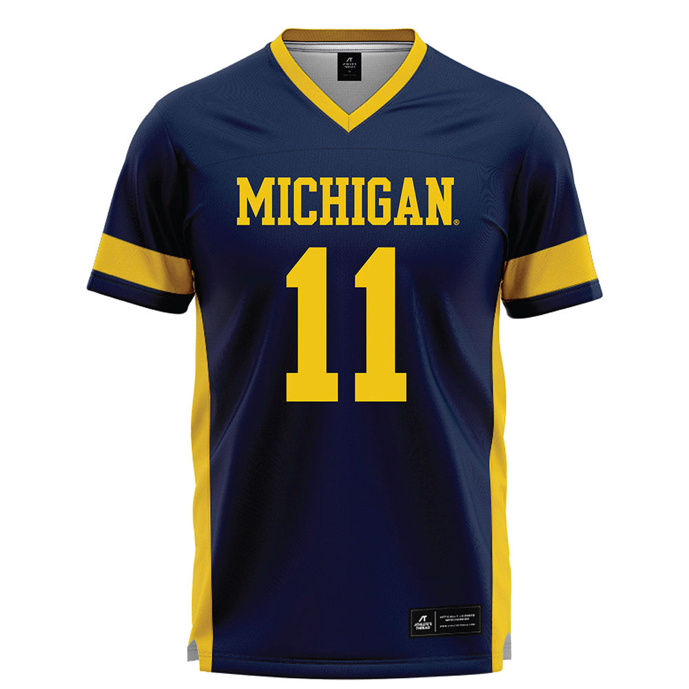 Michigan - NCAA Women's Lacrosse : Kaylee Dyer - Lacrosse Jersey -0