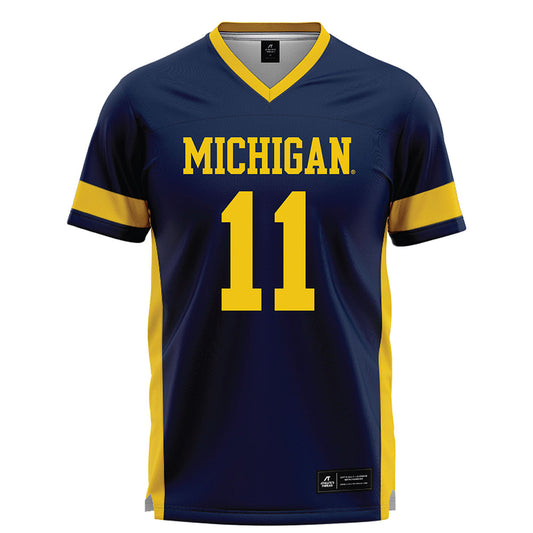 Michigan - NCAA Women's Lacrosse : Kaylee Dyer - Lacrosse Jersey -0