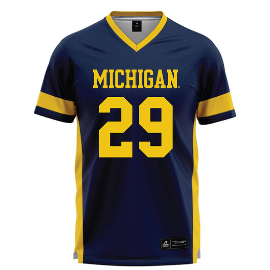 Michigan - NCAA Women's Lacrosse : Stella Nolan - Lacrosse Jersey -0