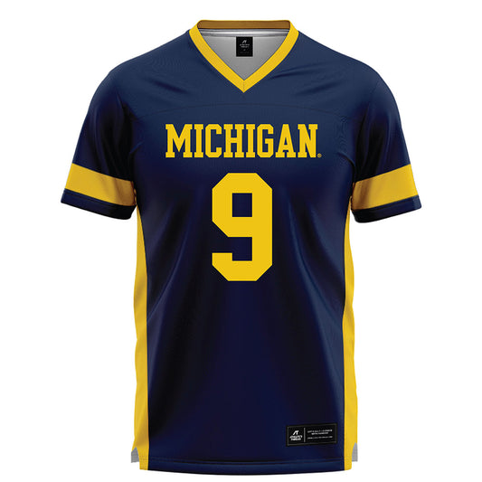 Michigan - NCAA Women's Lacrosse : Jane Fetterolf - Lacrosse Jersey -0