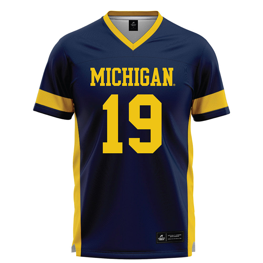 Michigan - NCAA Women's Lacrosse : Taylor Cullen - Lacrosse Jersey -0