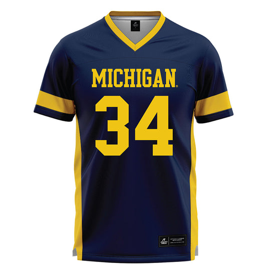 Michigan - NCAA Women's Lacrosse : Isabel DiNanno - Lacrosse Jersey -0