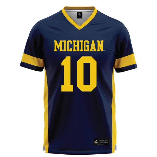 Michigan - NCAA Women's Lacrosse : Remi Schaller - Lacrosse Jersey -0