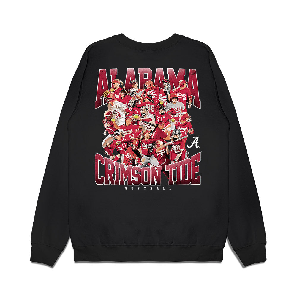 Alabama - NCAA Softball : - Premium Crewneck Sweatshirt-1