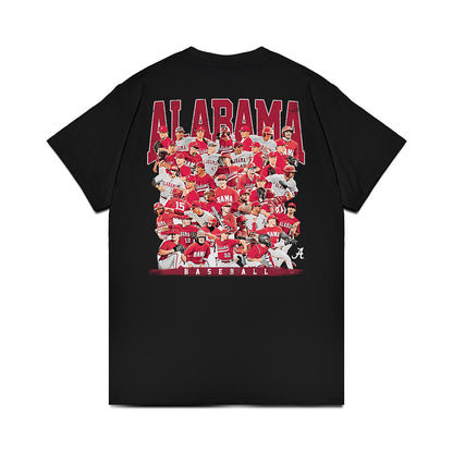 Alabama - NCAA Baseball : Team Collage Comfort Colors T-Shirt-1