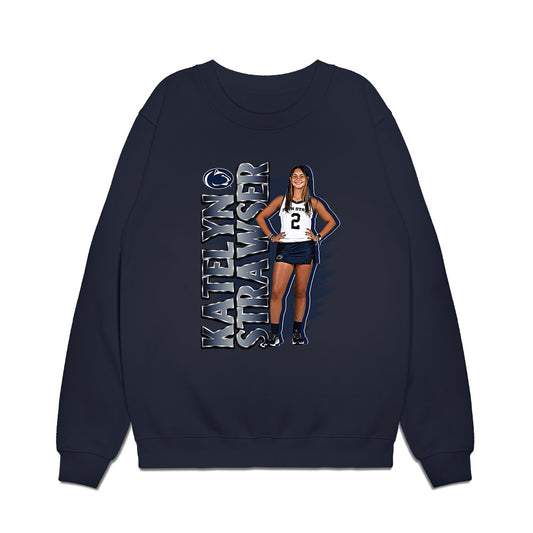 Penn State - NCAA Women's Field Hockey : Katelyn Strawser - Premium Crewneck Sweatshirt-0
