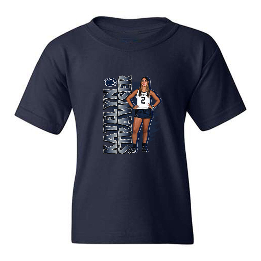 Penn State - NCAA Women's Field Hockey : Katelyn Strawser - Youth T-Shirt-0