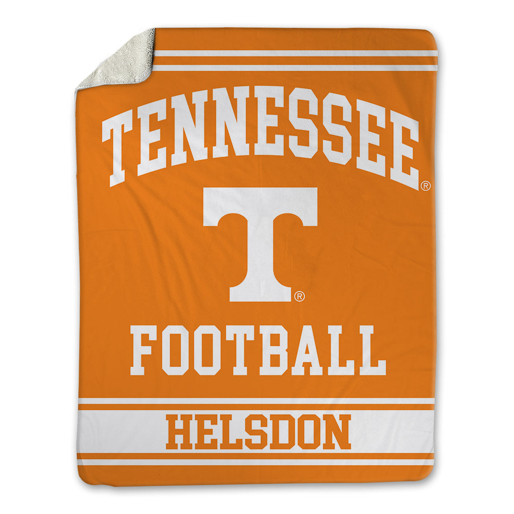 Tennessee - NCAA Football : Joshua Helsdon - Blanket-0
