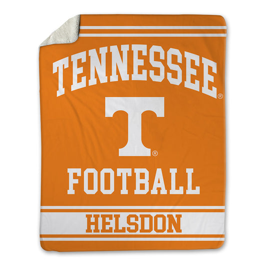 Tennessee - NCAA Football : Joshua Helsdon - Blanket-0