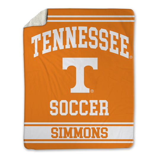Tennessee - NCAA Women's Soccer : Kylee Simmons - Blanket-0