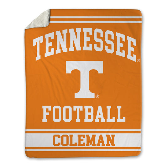 Tennessee - NCAA Football : Chaz Coleman - Blanket-0