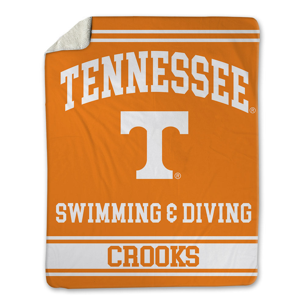 Tennessee - NCAA Women's Swimming & Diving : Jillian Crooks - Blanket-0