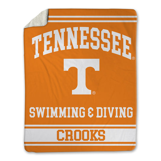 Tennessee - NCAA Women's Swimming & Diving : Jillian Crooks - Blanket-0