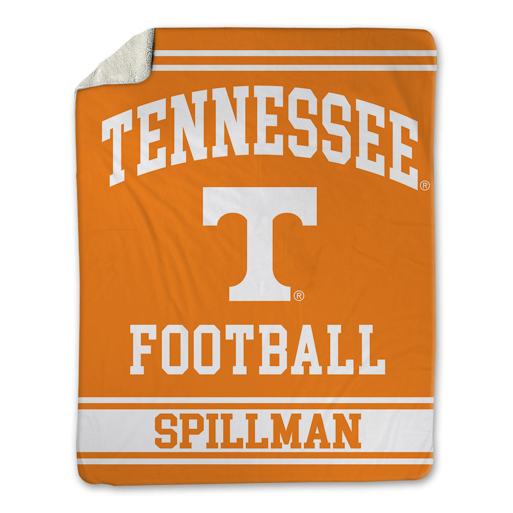 Tennessee - NCAA Football : Edwin Spillman - Blanket-0
