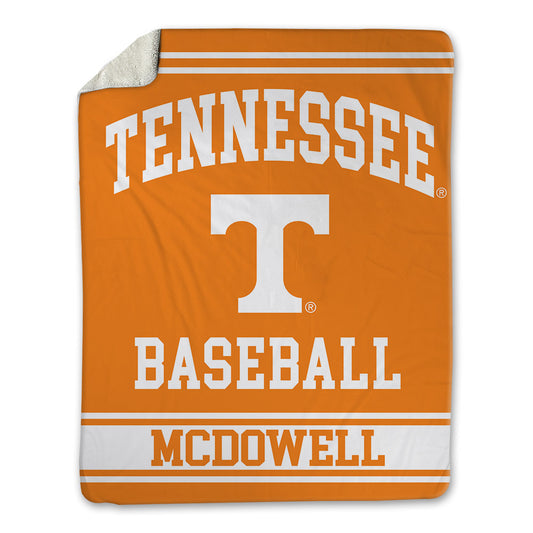 Tennessee - NCAA Baseball : DJ McDowell - Blanket-0