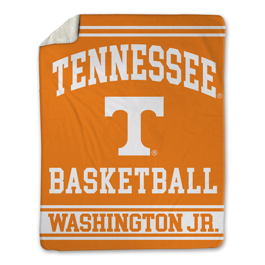 Tennessee - NCAA Men's Basketball : Christopher Washington Jr. - Blanket-0