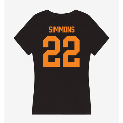 Tennessee - NCAA Women's Soccer : Kylee Simmons - Women's V-Neck T-Shirt-1