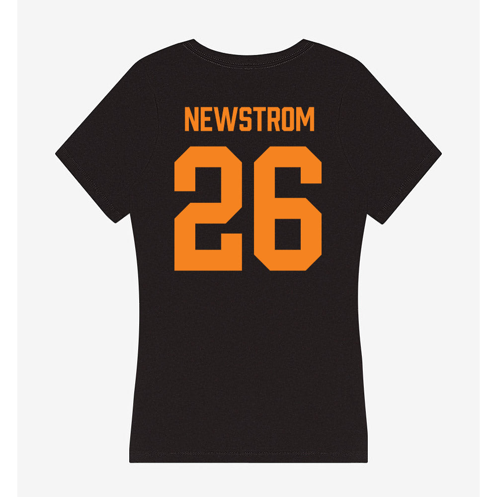 Tennessee - NCAA Baseball : Chris Newstrom - Women's V-Neck T-Shirt-1