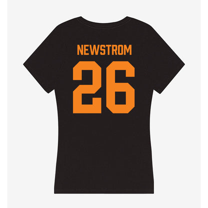 Tennessee - NCAA Baseball : Chris Newstrom - Women's V-Neck T-Shirt-1