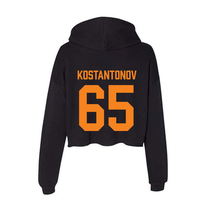 Tennessee - NCAA Football : Michael Kostantonov - Women's Crop Fleece Hoodie-1
