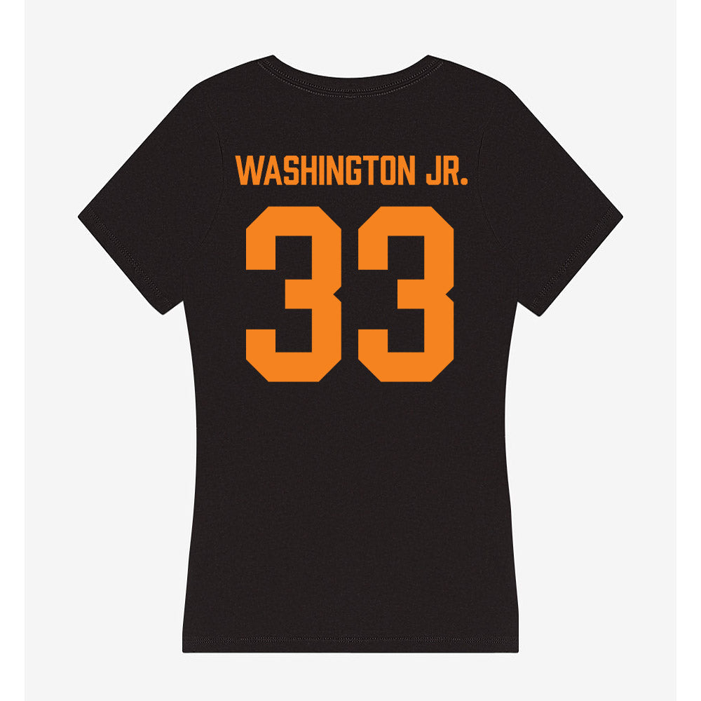 Tennessee - NCAA Men's Basketball : Christopher Washington Jr. - Women's V-Neck T-Shirt-1