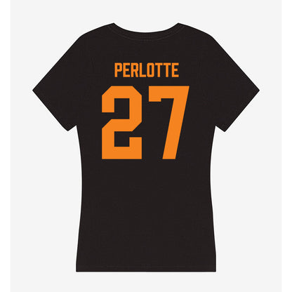 Tennessee - NCAA Football : Jadon Perlotte - Women's V-Neck T-Shirt-1