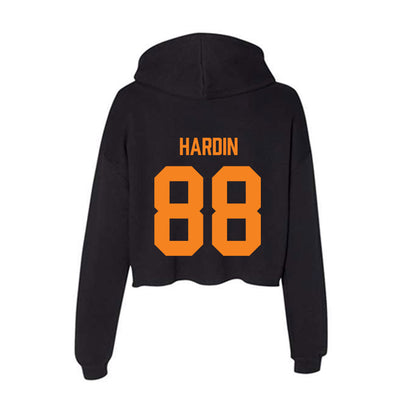 Tennessee - NCAA Football : Deon Hardin - Women's Crop Fleece Hoodie-1