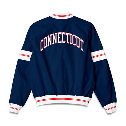 UConn - NCAA Women's Basketball : Kaylee Meza - Bomber Jacket-1