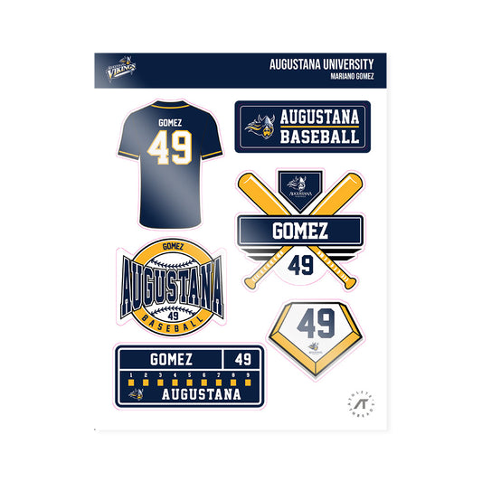 AU - NCAA Baseball : Mariano Gomez - Sticker Sheet-0