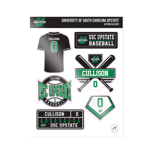 USC Upstate - NCAA Baseball : Easton Cullison - Sticker Sheet-0