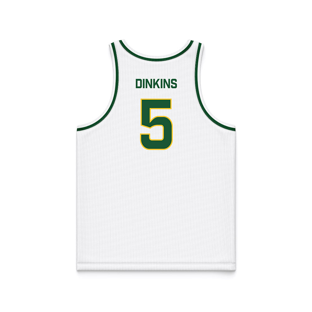 GMU - NCAA Men's Basketball : Devin Dinkins - Basketball Jersey-1