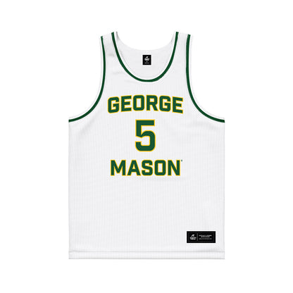 GMU - NCAA Men's Basketball : Devin Dinkins - Basketball Jersey-0