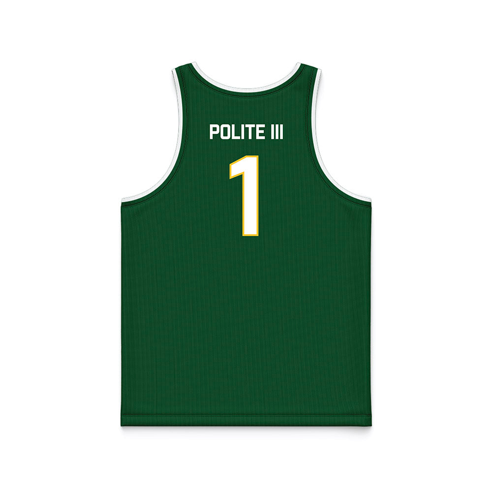 GMU - NCAA Men's Basketball : Ronald Polite III - Basketball Jersey-1