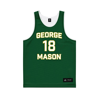 GMU - NCAA Men's Basketball : Emmett Adair - Basketball Jersey-0