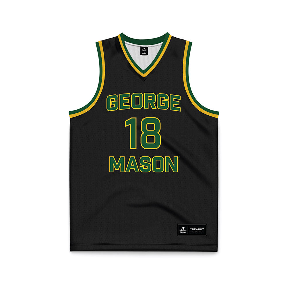 GMU - NCAA Men's Basketball : Emmett Adair - Basketball Jersey-0