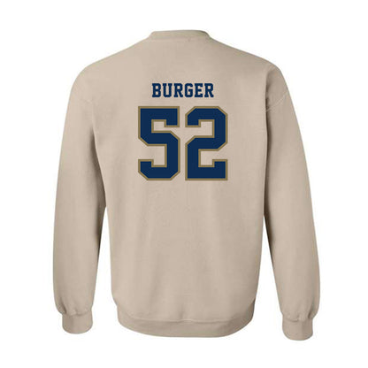 MSMU - NCAA Men's Lacrosse : Bronson Burger - Classic Shersey Crewneck Sweatshirt-1