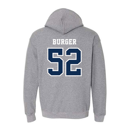 MSMU - NCAA Men's Lacrosse : Bronson Burger - Classic Shersey Hooded Sweatshirt-1