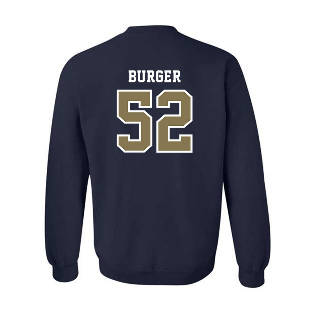 MSMU - NCAA Men's Lacrosse : Bronson Burger - Classic Shersey Crewneck Sweatshirt-1