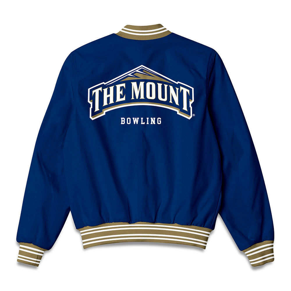 MSMU - NCAA Women's Bowling : Piper Chalmers - Bomber Jacket-1