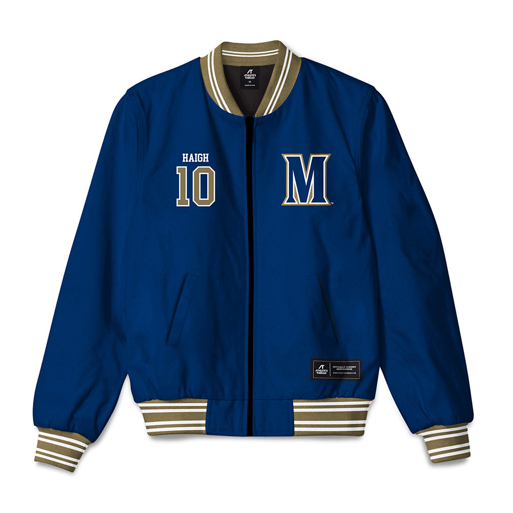 MSMU - NCAA Men's Basketball : Patrick Haigh - Bomber Jacket-0