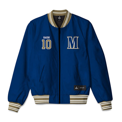 MSMU - NCAA Men's Basketball : Patrick Haigh - Bomber Jacket-0