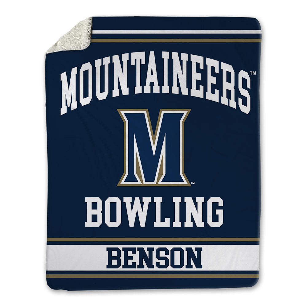 MSMU - NCAA Women's Bowling : Amber Benson - Blanket-0